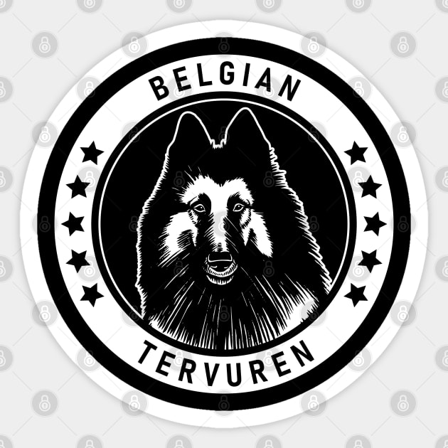 Belgian Tervuren Fan Gift Sticker by millersye